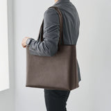 レザートート ブラウン