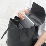 Waterproof Overlay Backpack Black