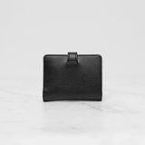 二つ折りウォレット ブラック
