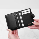 二つ折りウォレット ブラック