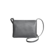 レザーサコッシュ ダークグレー