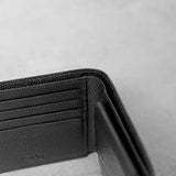 ピュアシュリンクレザー オールインウォレット ブラック