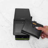 二つ折りウォレット ブラック