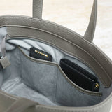 Zip Mini Tote, Taupe