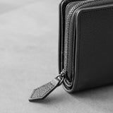 Medium Wallet Black Zip