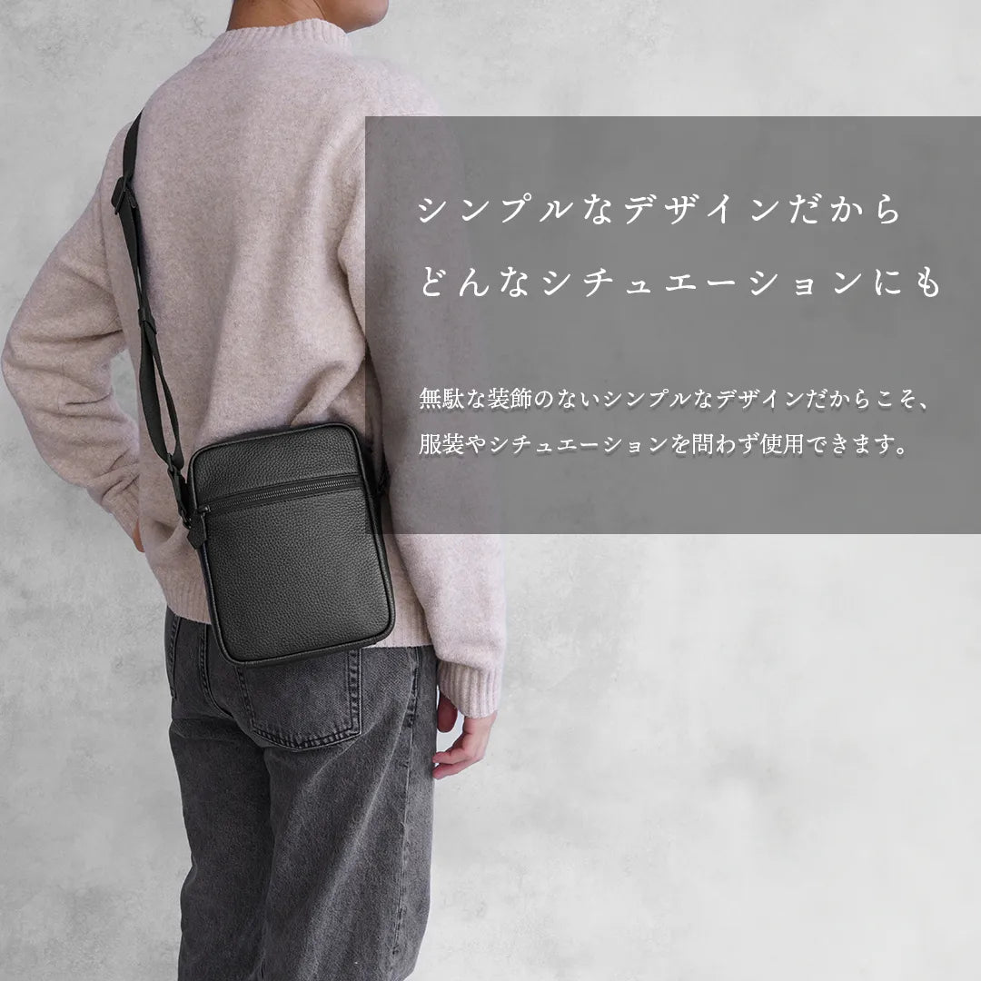 ミニショルダーバッグ ブラック
