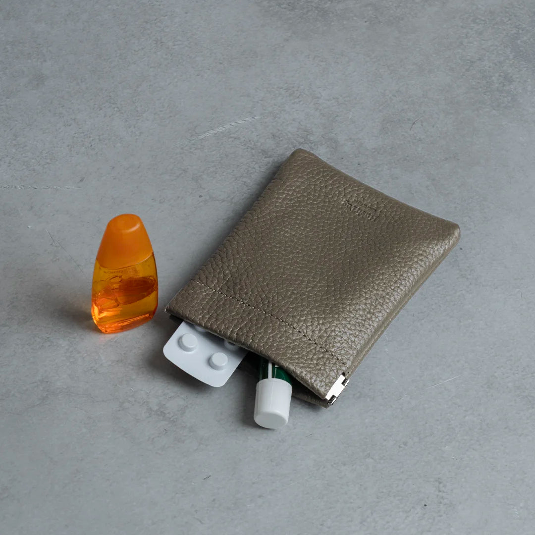 Compact Pouch Taupe