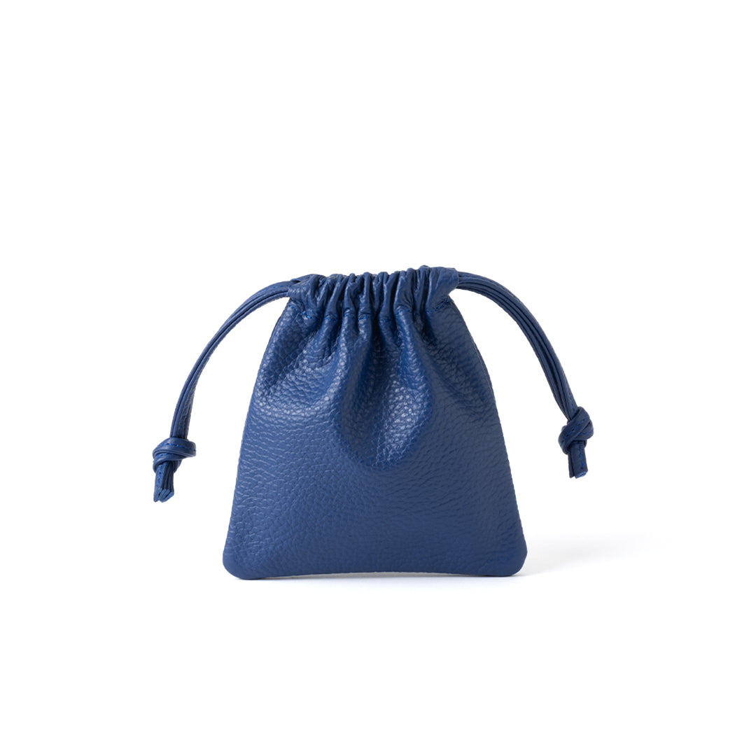 Drawstring Pouch S Deep Blue