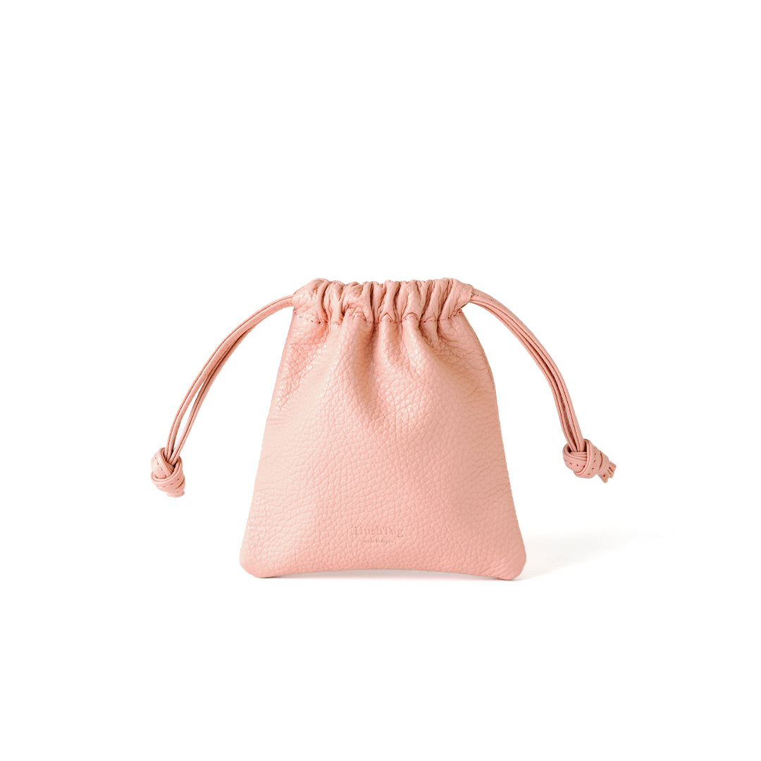Drawstring Pouch S - Blush Pink