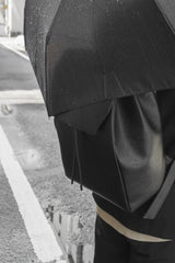 Waterproof Overlay Backpack Black