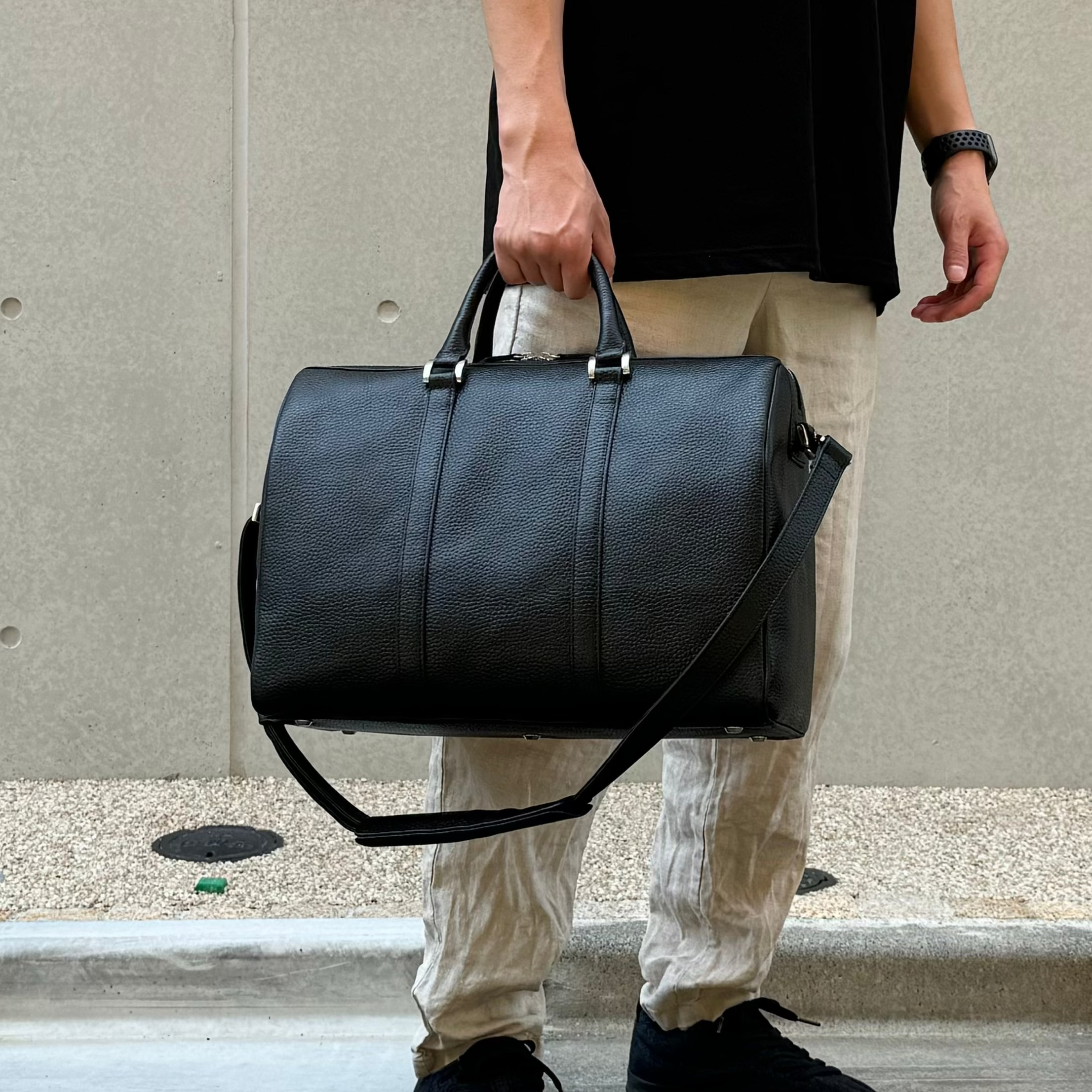 Mini Boston Bag Black