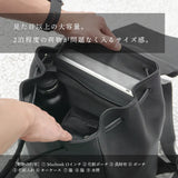 Waterproof Overlay Backpack Black