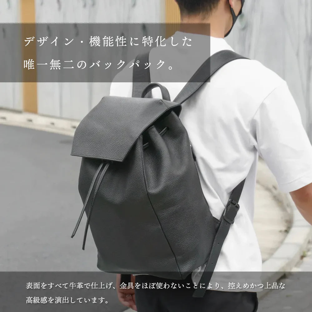 防水オーバーレイバックパック ブラック