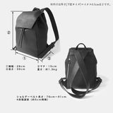 Waterproof Overlay Backpack Black