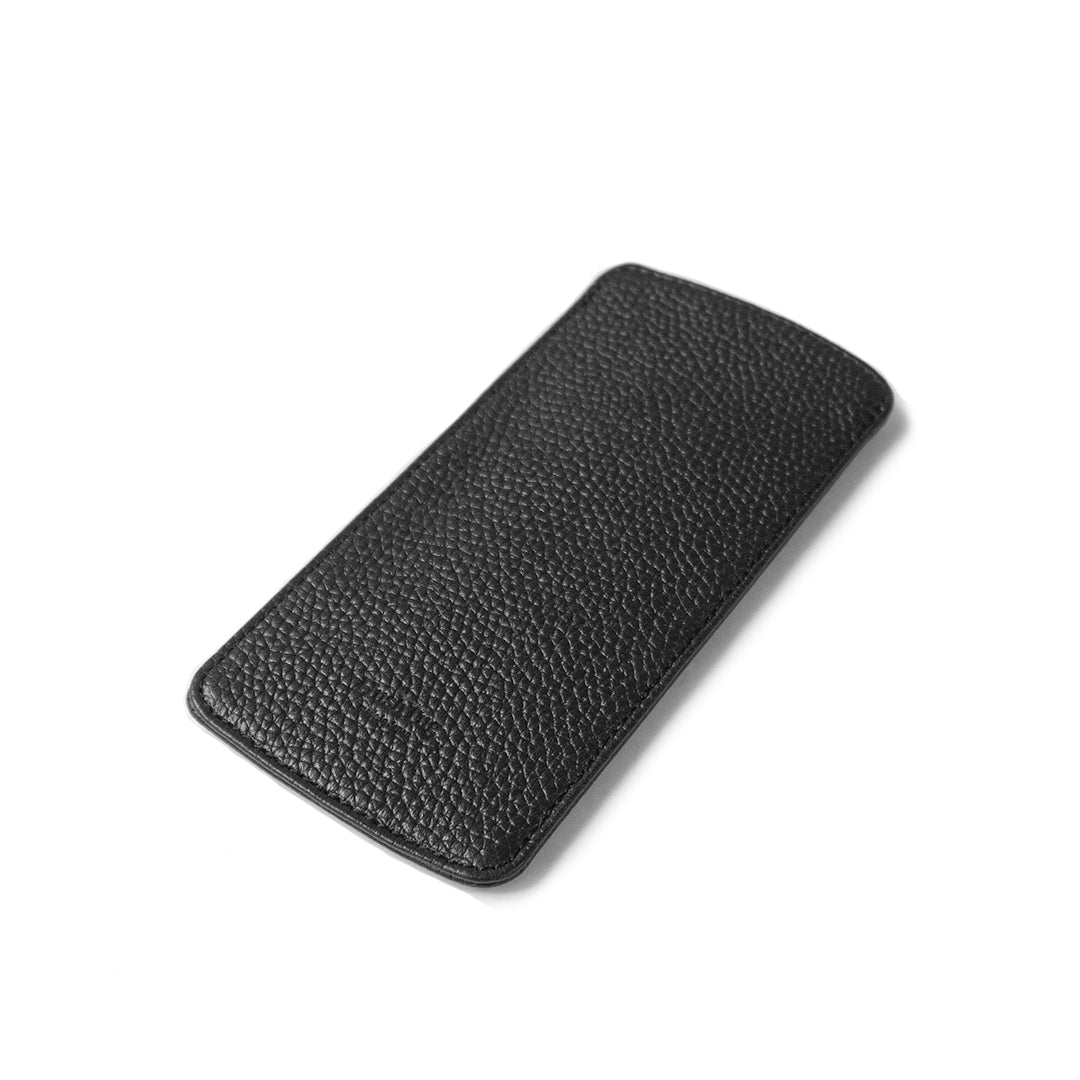 Leather Glasses Case Black