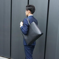 黑色皮革手提包