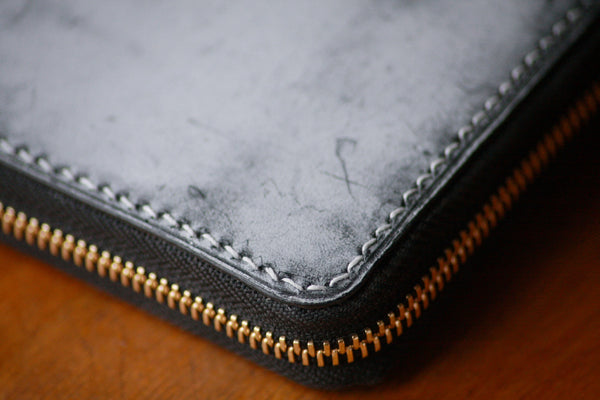 シェルコードバンを使った長財布の製作企画をご紹介！