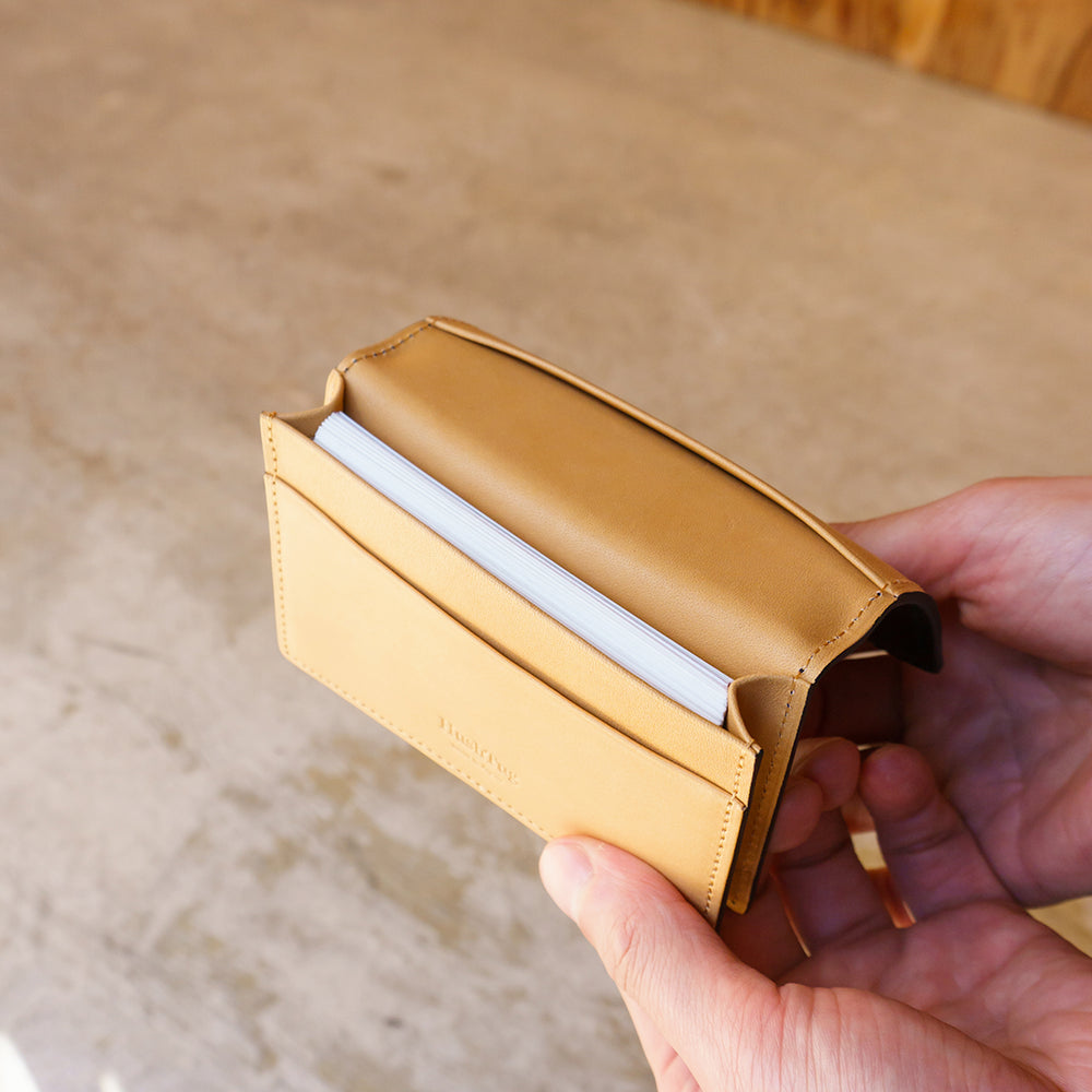 シェルコードバン カードケース ネイビー – HushTug