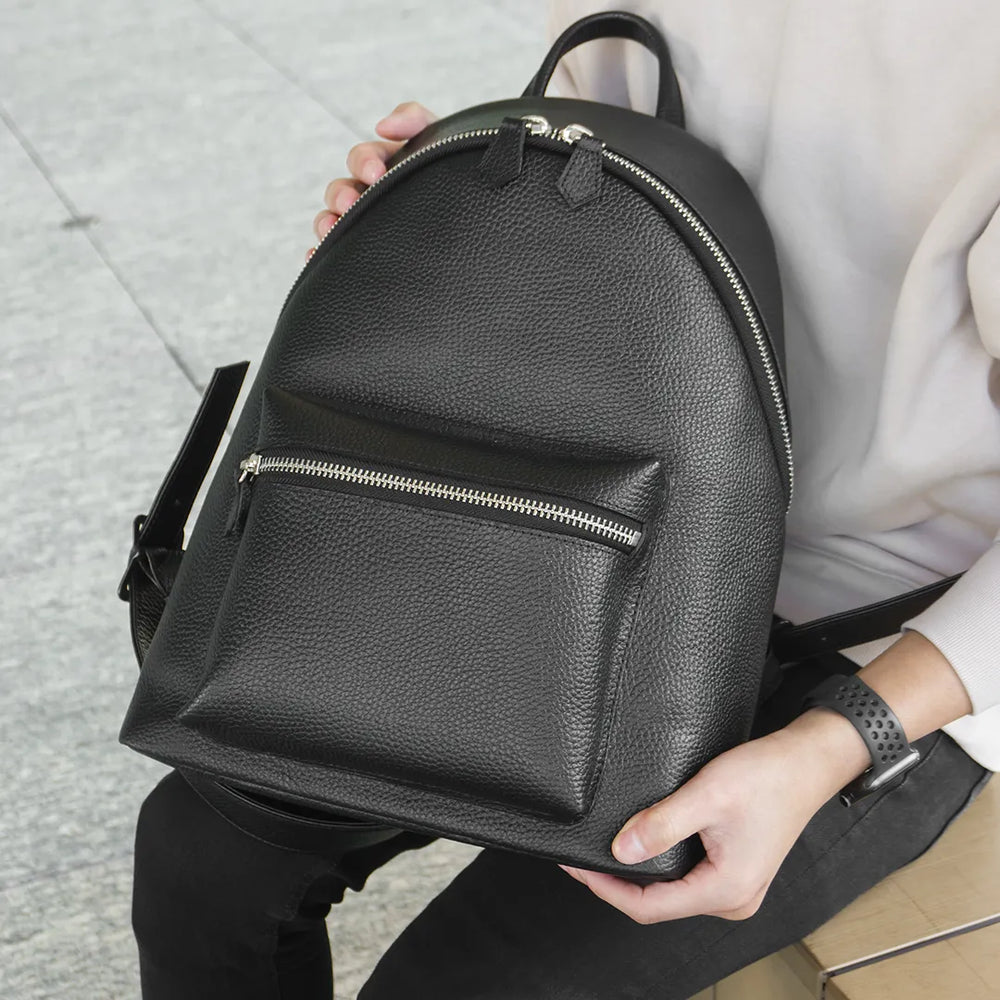 専用HushTug レザーバックパック ブラック レザーバックパック ブラック – HushTug