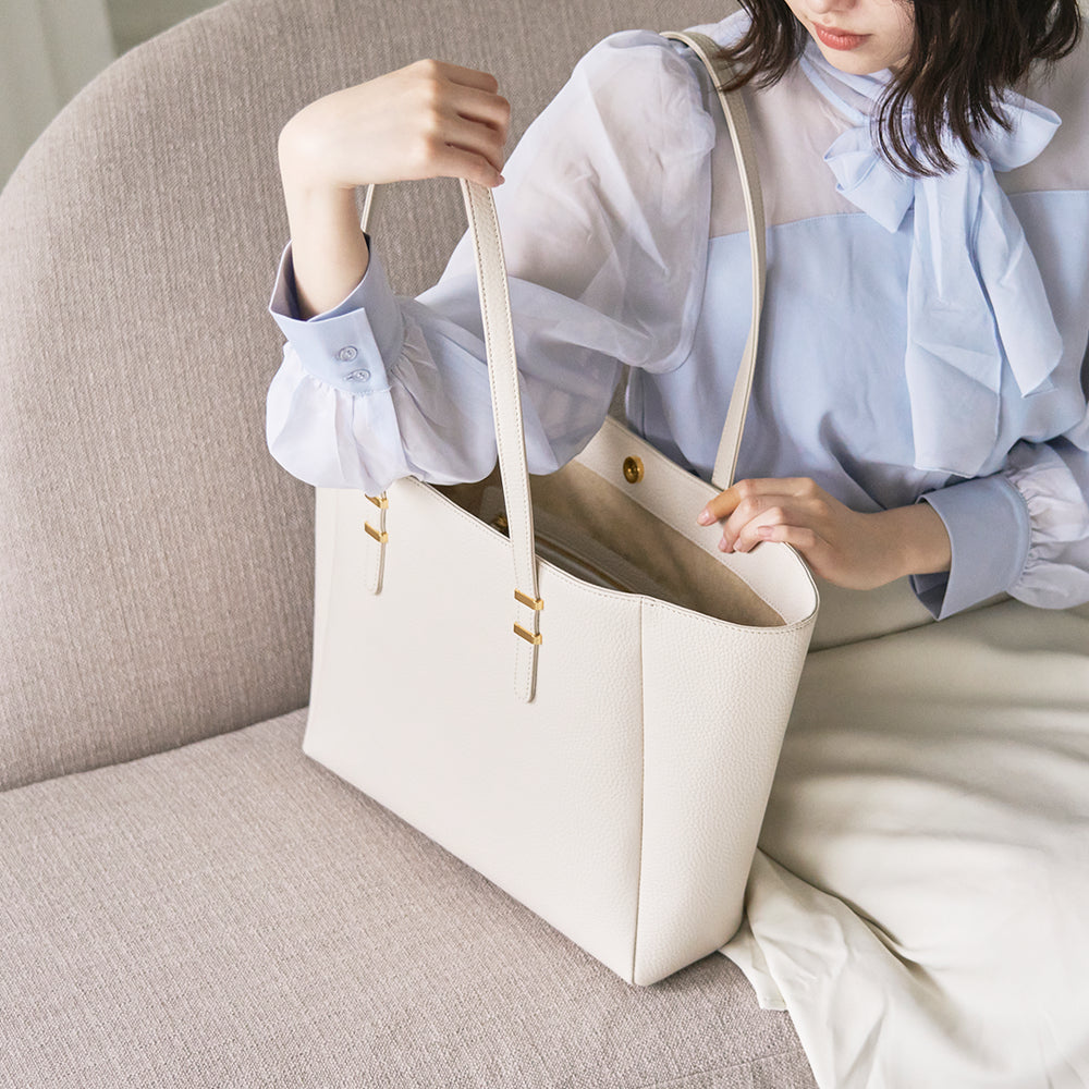 ビジネストート ピンクベージュ – HushTug