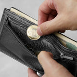 ロングウォレット ブラックジップ