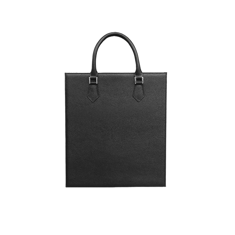 極美品✨ ハッシュタグ トートバッグ A4資料 大容量 ビジネスバッグ ブラック スクエアビジネスバッグ ブラック – HushTug