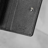 Medium Wallet Black Zip