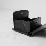 二つ折りウォレット ブラック