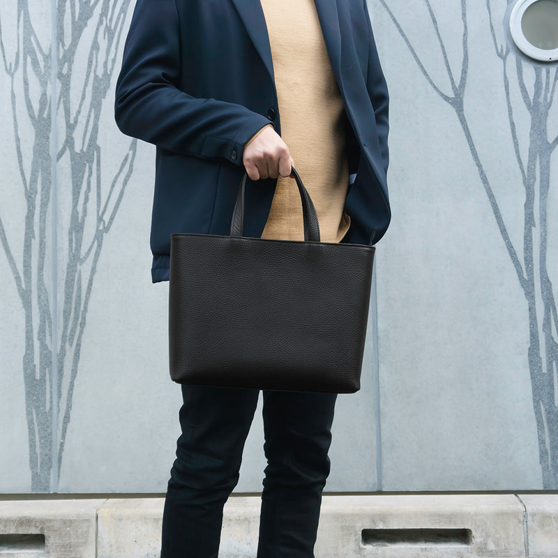 未使用級✨ハッシュタグ レザー スマートトートバッグ 現行 シボ革 未使用級✨ハッシュタグ レザー スマートトートバッグ 現行 シボ革