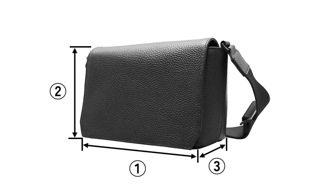 Flap Mini Shoulder Bag Black