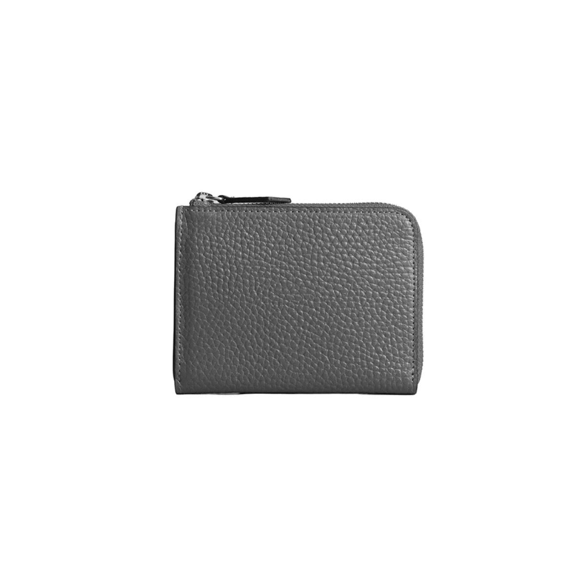 L-zip wallet dark gray