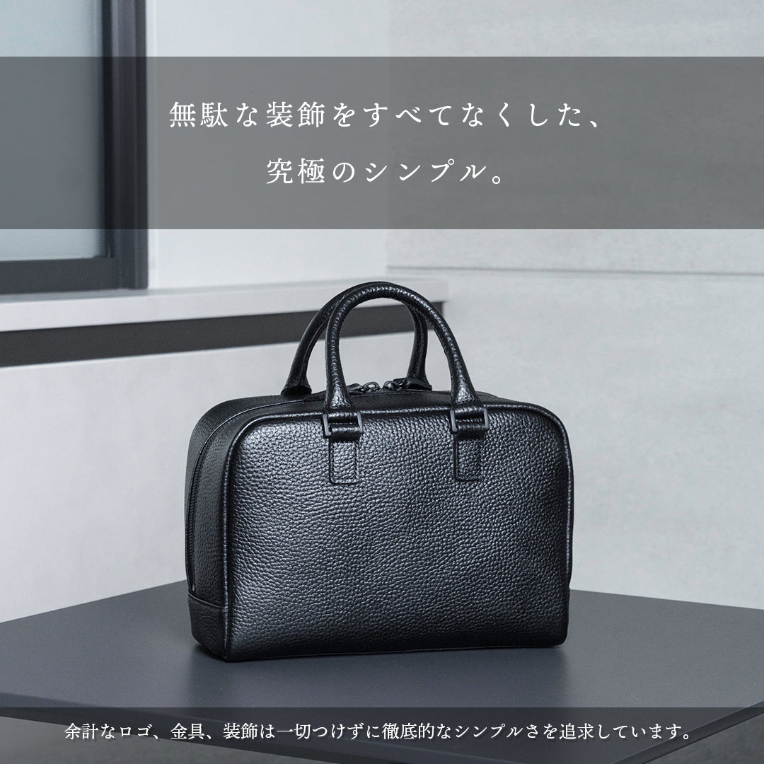 ナノボストンバッグ ブラック