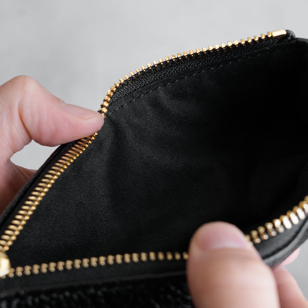 Leather Pen Case - Black