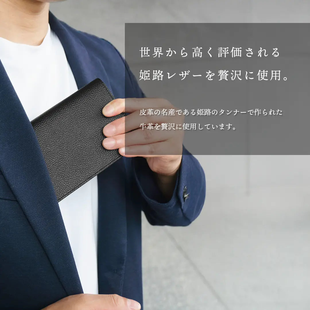 Long Wallet Black Zip