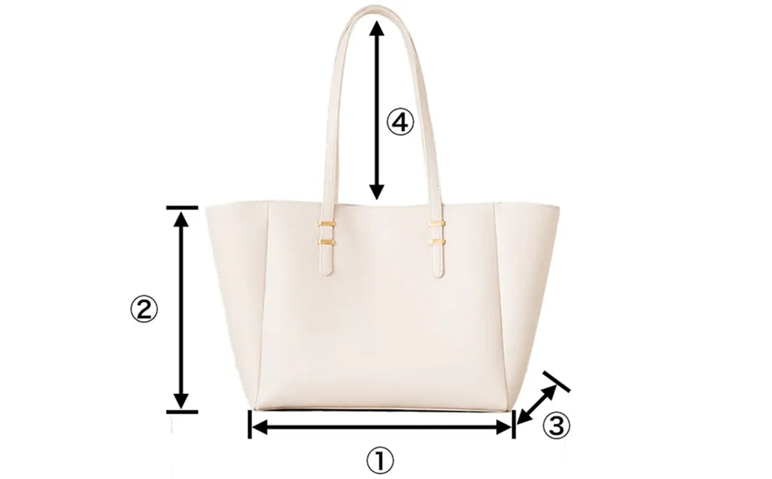 ビジネストート ピンクベージュ