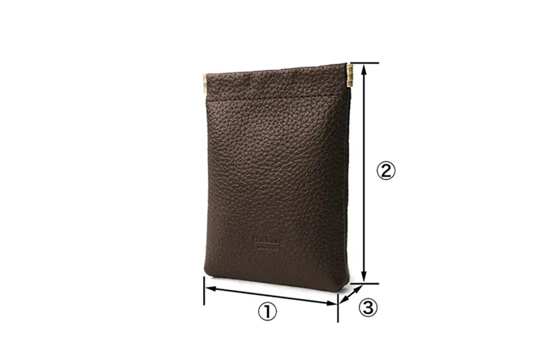 Compact Pouch Brown