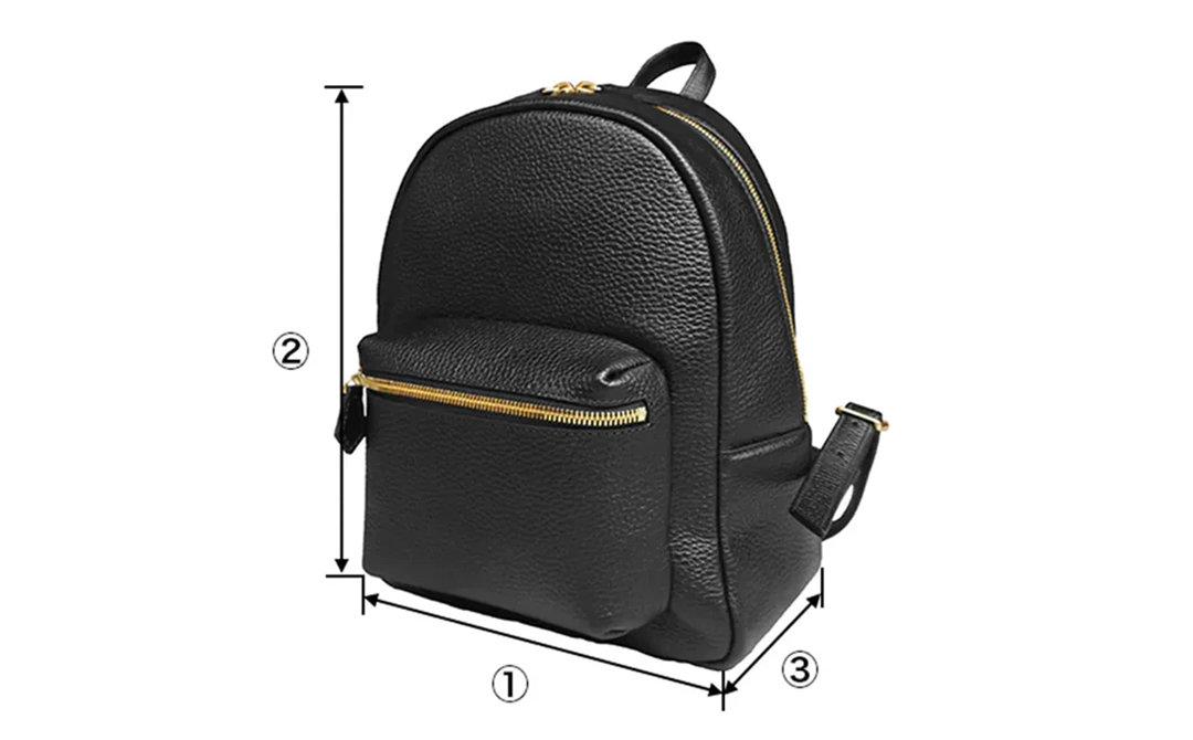 レザーミニリュック ブラック