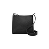 Leather Shoulder Bag Black