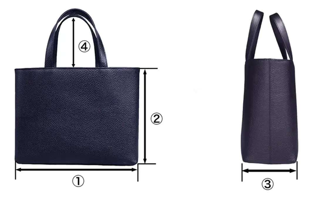 ジップミニトート ネイビー