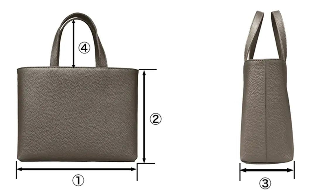 Zip Mini Tote, Taupe