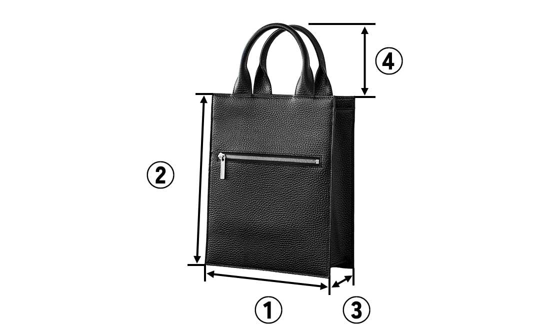 2WAYスクエアバッグ ブラック