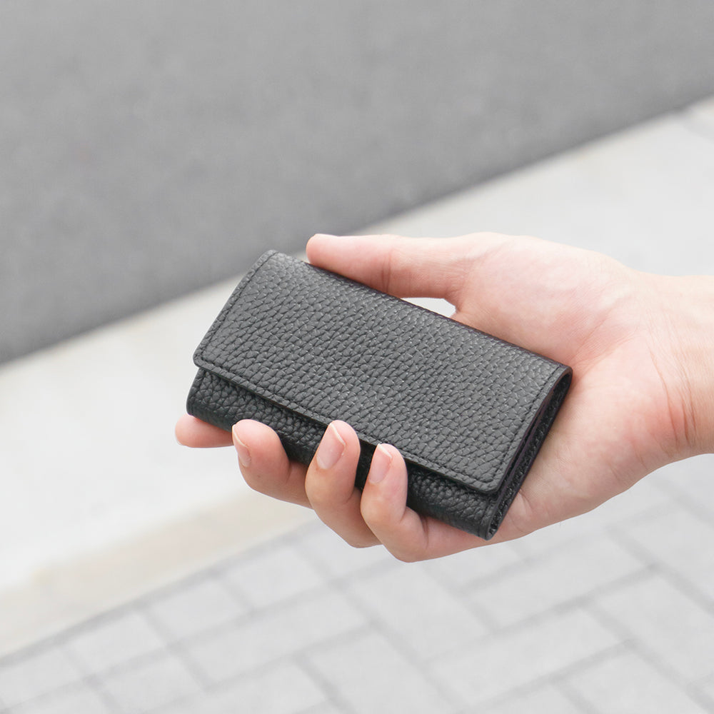 レザーキーケース ブラック